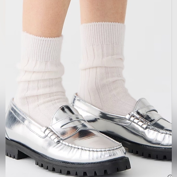 *NIB* J.CREW Winona lug-sole penny loafers (sz 7.5) - Picture 3 of 9